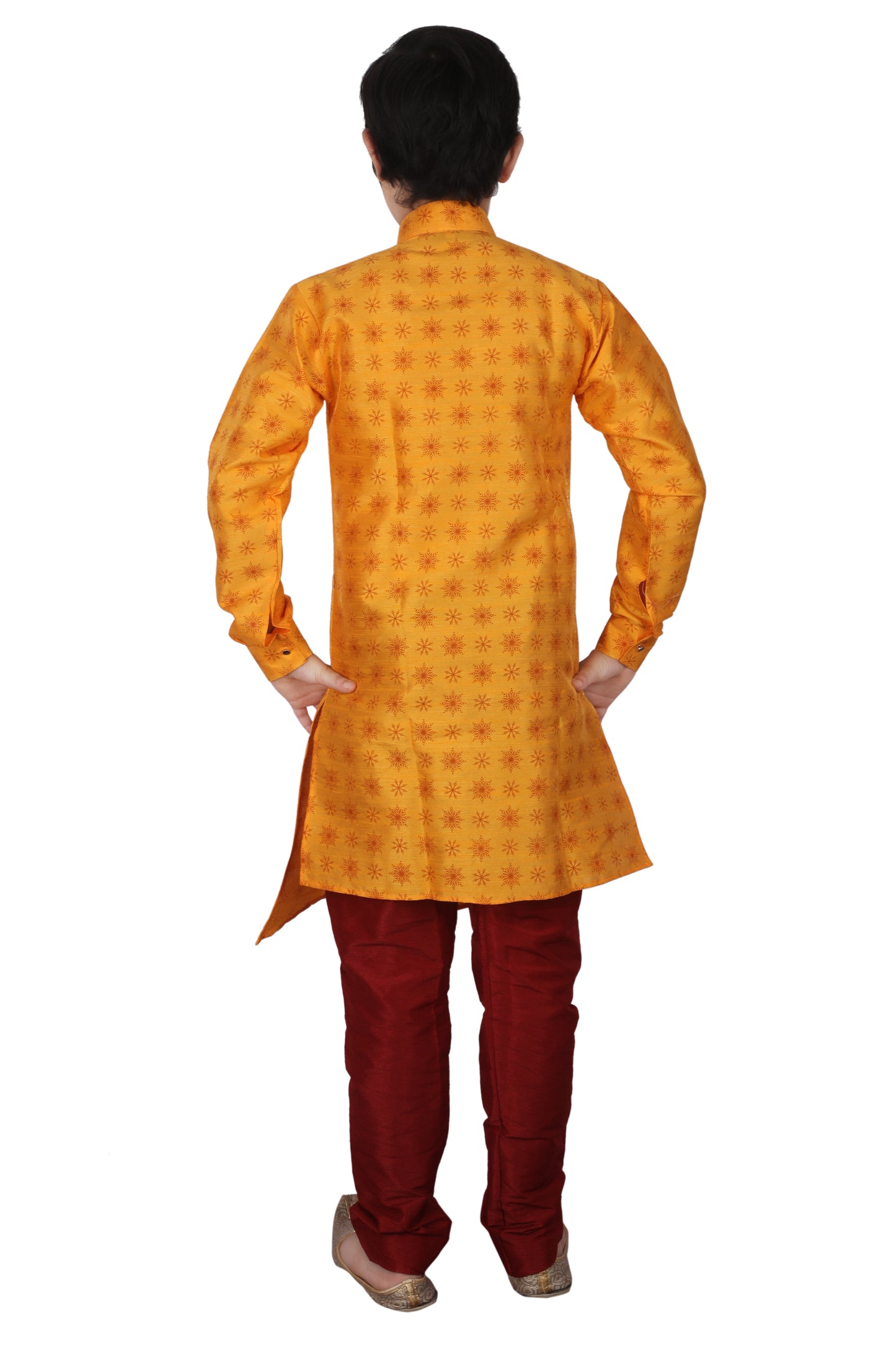 Pro Ethic Yellow Kurta Pajama For Boys Kids Ethnic Wear S-139