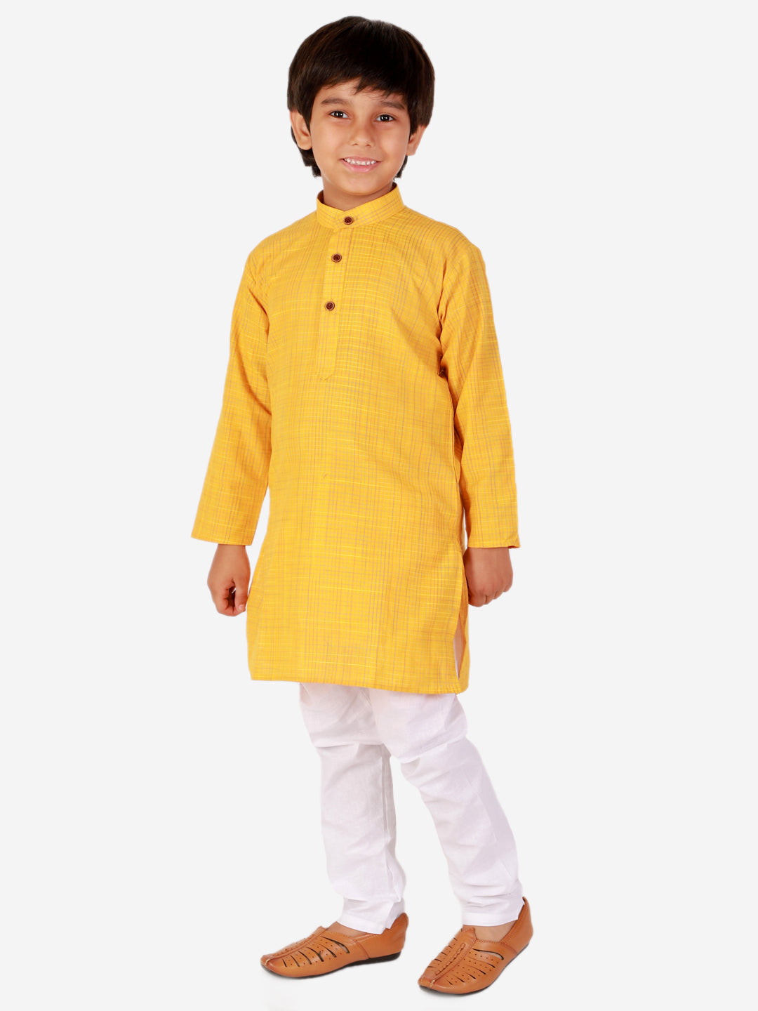 yellow kurta pajama for boys