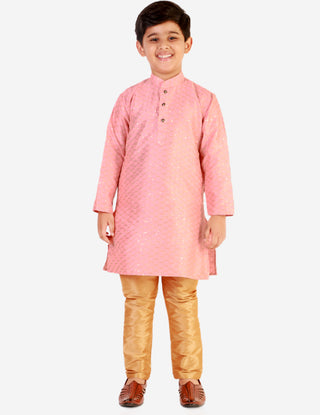 kids kurta pajama for boys 1 to 16 years pink 