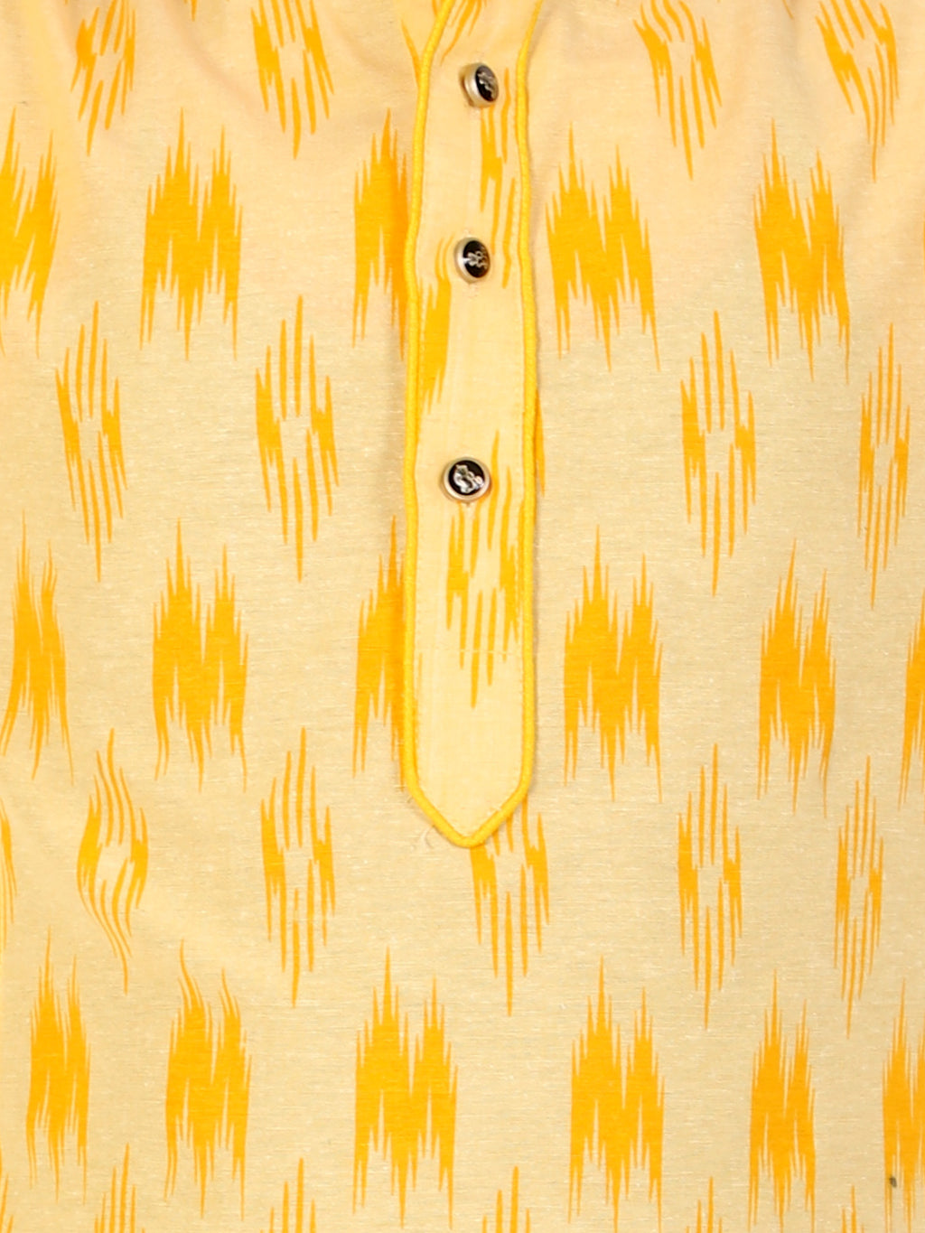Pro Ethic Cotton Kurta Pajama For Boys Yellow Printed S-154
