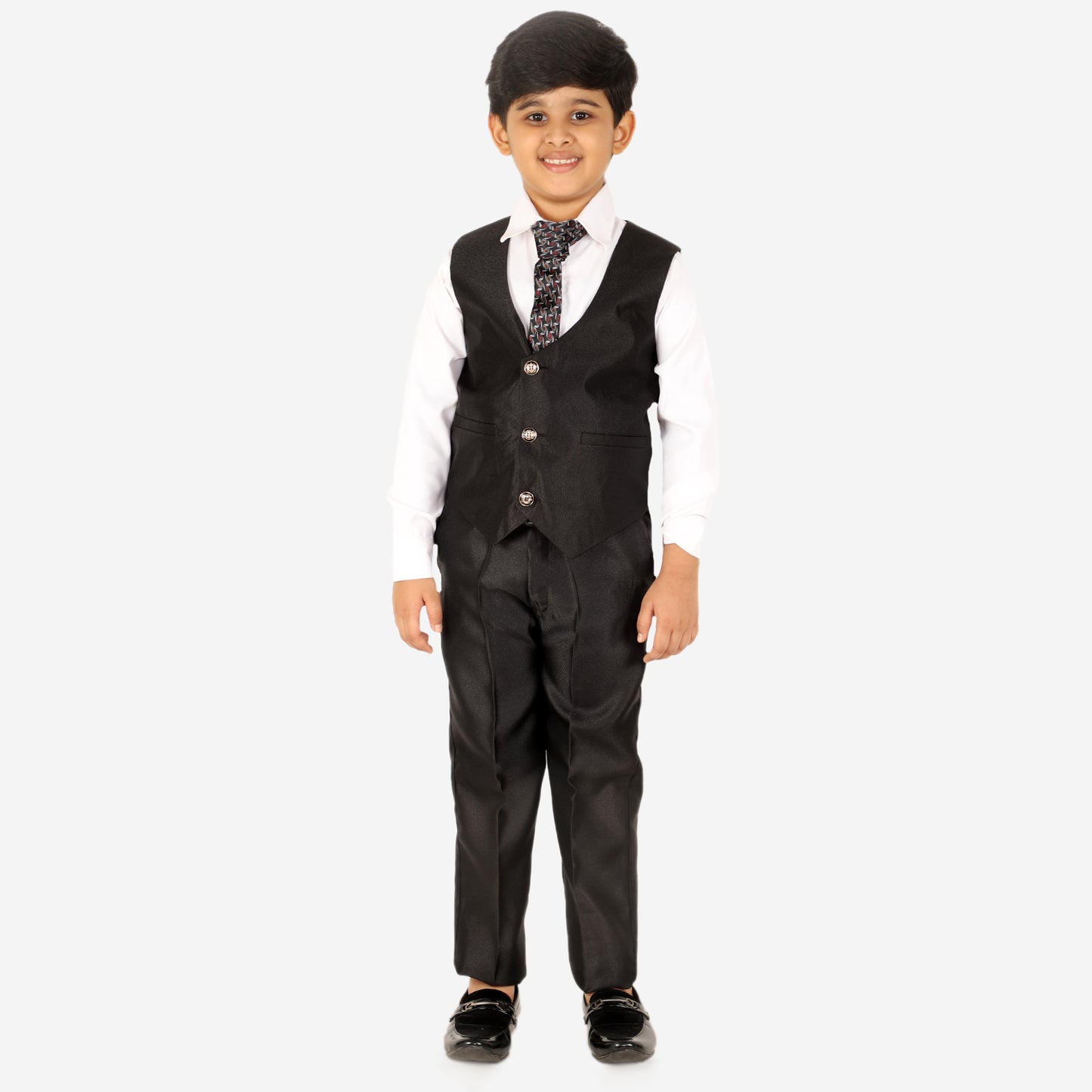 Pro Ethic Five Piece Suit For Boys Black T-127