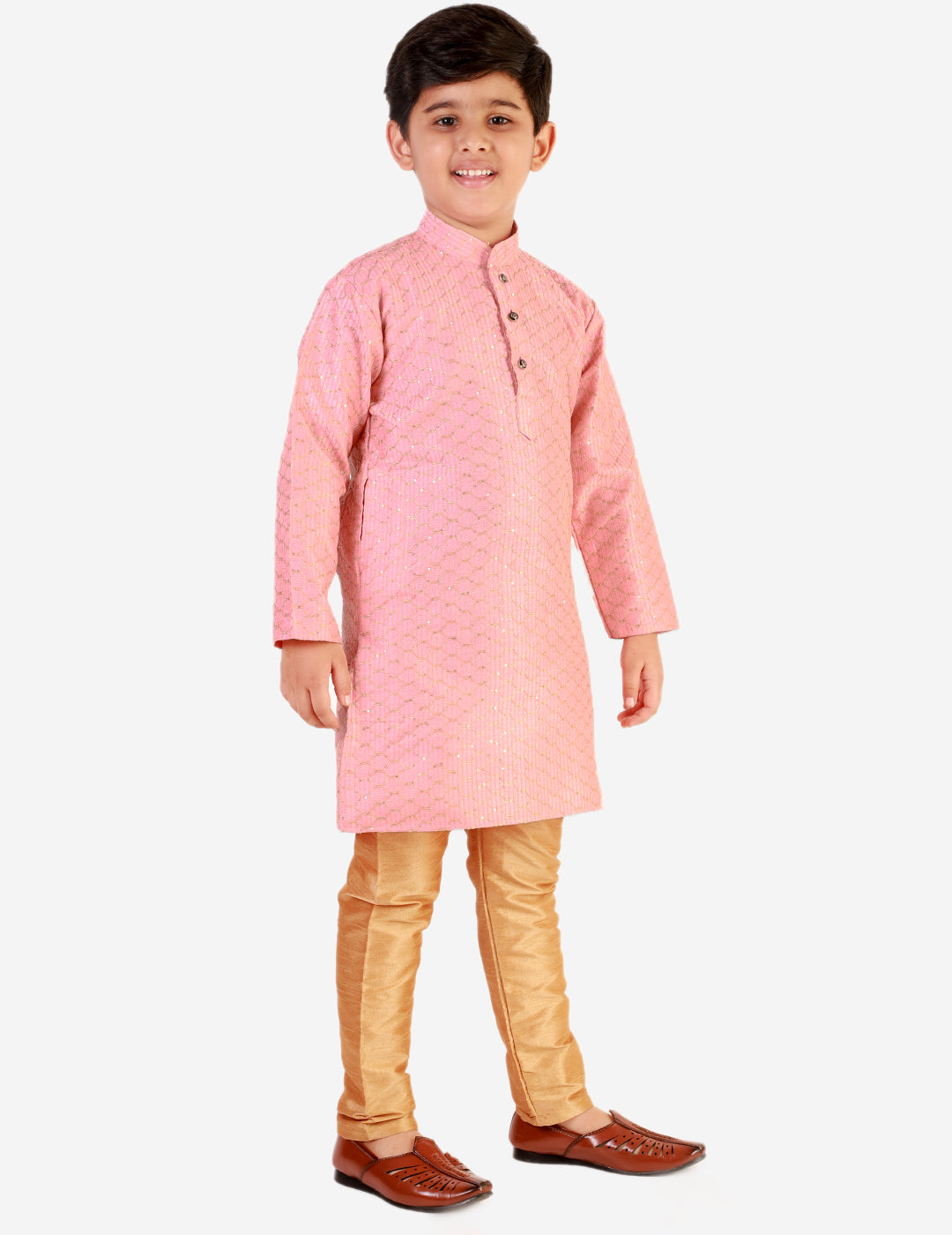 kids kurta pajama for boys 1 to 16 years pink 