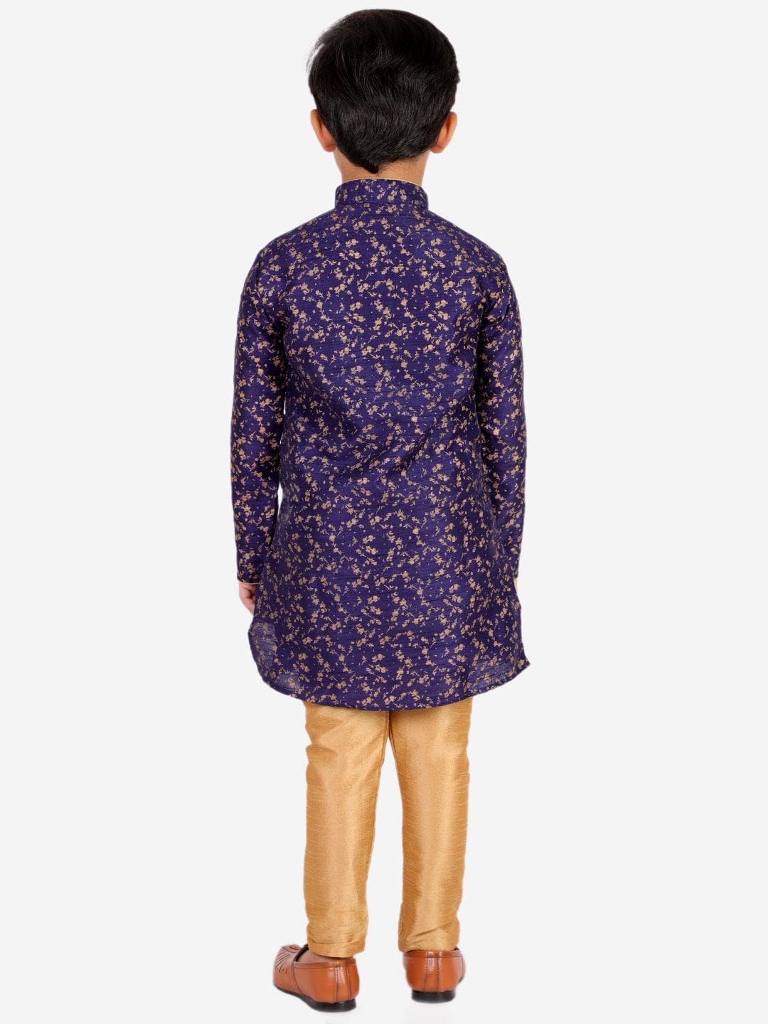 Pro Ethic Ethnic Wear Silk Kurta Pajama Set for Kids and Boys #S-117