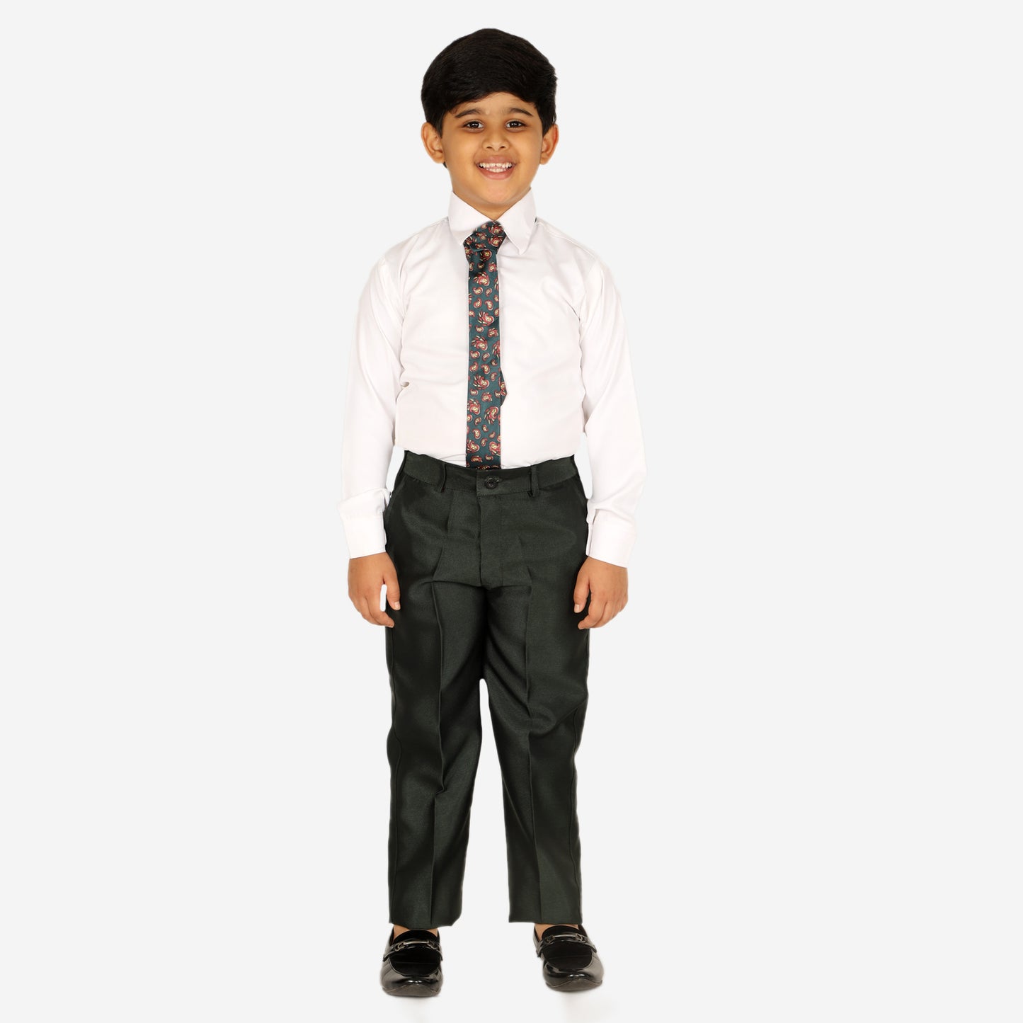 Pro Ethic Five Piece Suit For Boys Dark Green T-126