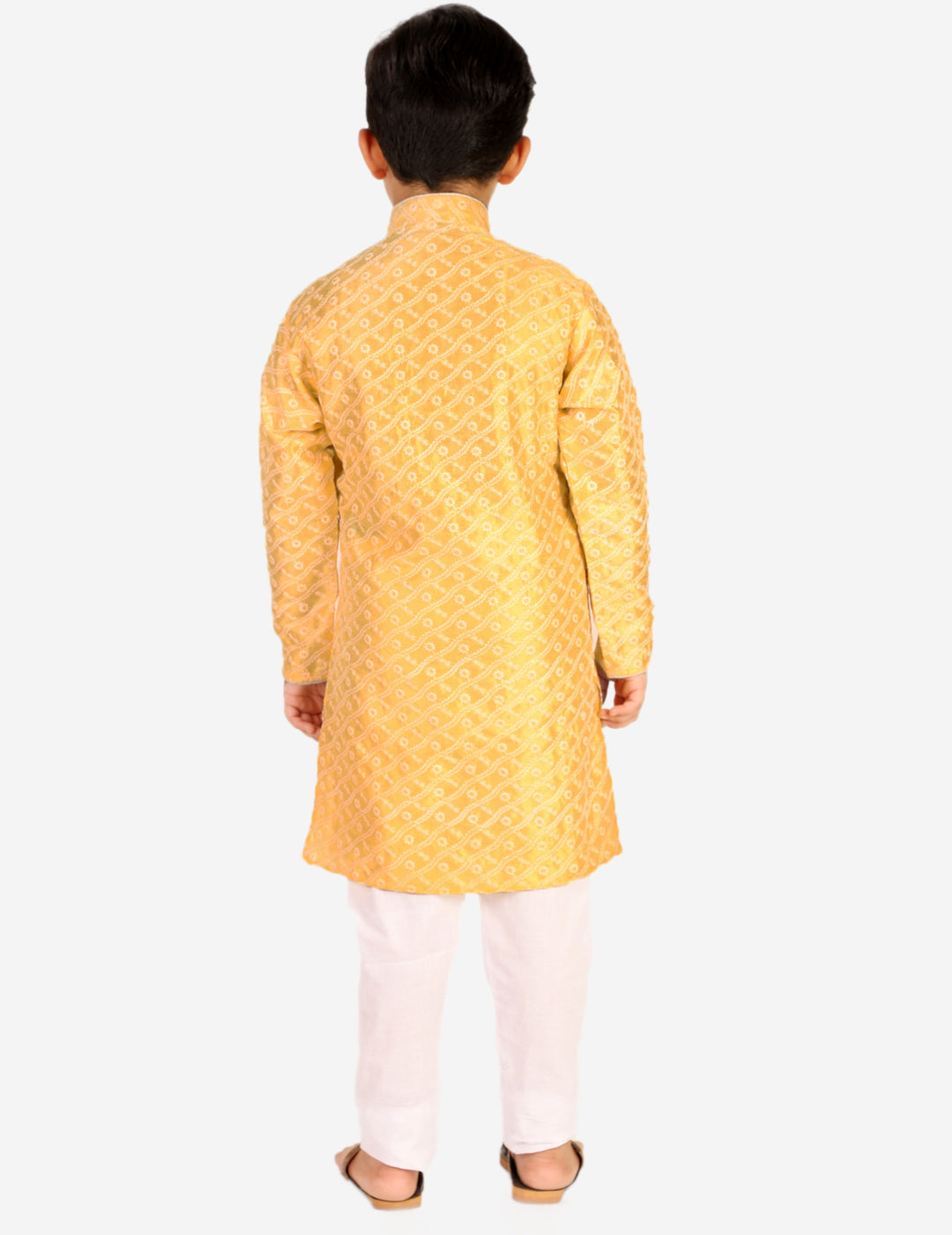 kids kurta pajama for boys 1 to 16 years yellow