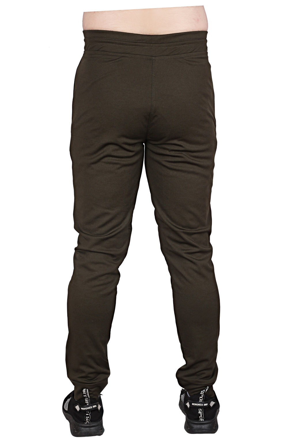 Pro Ethic Men's Lycra Track Pants Set Dark Green Pack of 1 #J-104