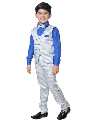 Pro Ethic Three Piece Suit For Boys Blue T-129