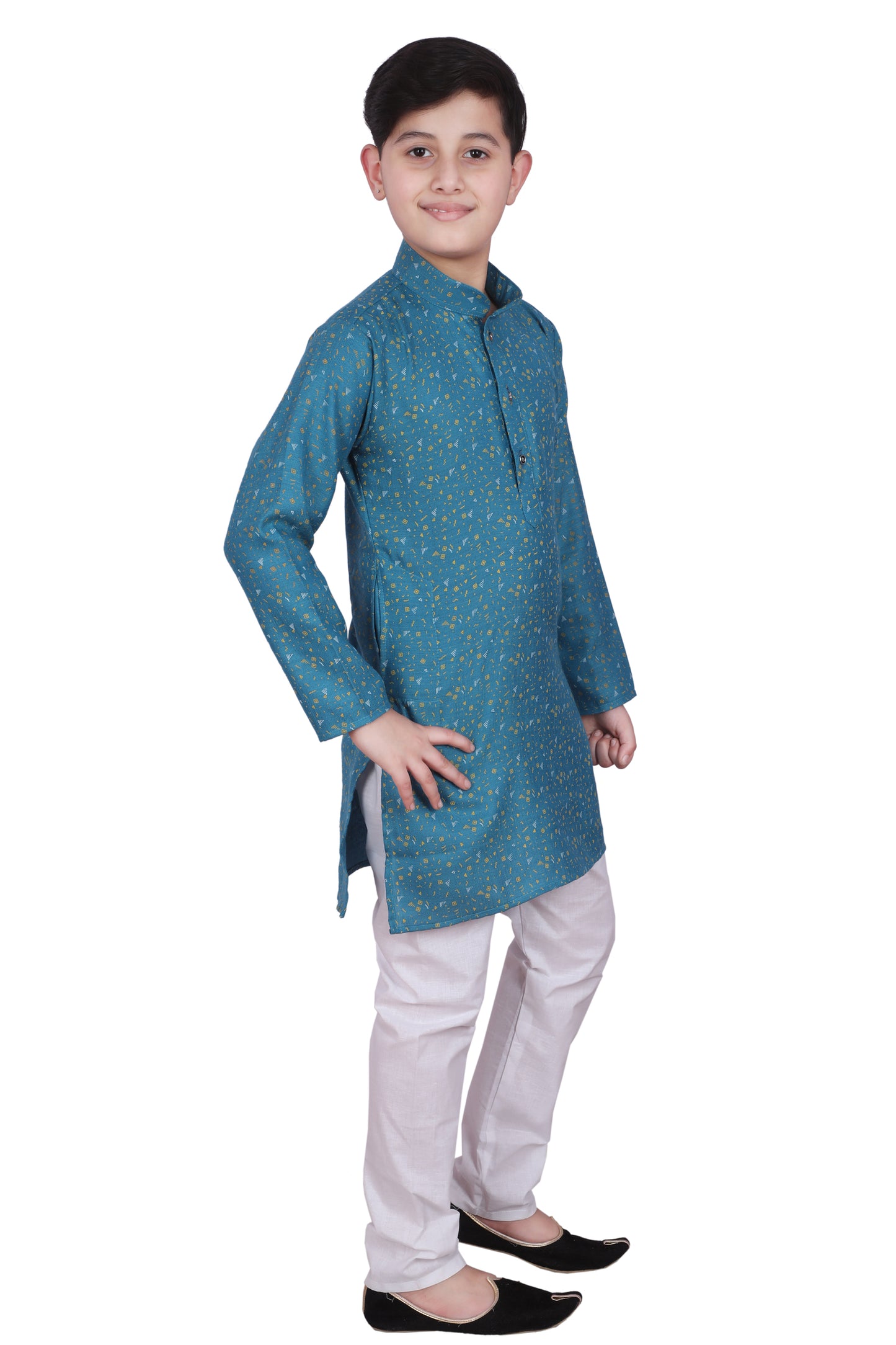 Pro Ethic Light Blue Kurta Pajama For Boys | Cotton | 1 To 16 Years #S-120