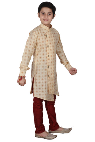 Pro Ethic Gold Kurta Pajama For Boys Kids Ethnic Wear #139