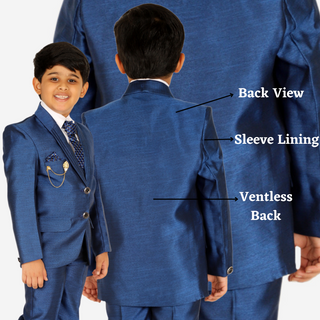 Pro Ethic Five Piece Suit For Boys Royal Blue T-126