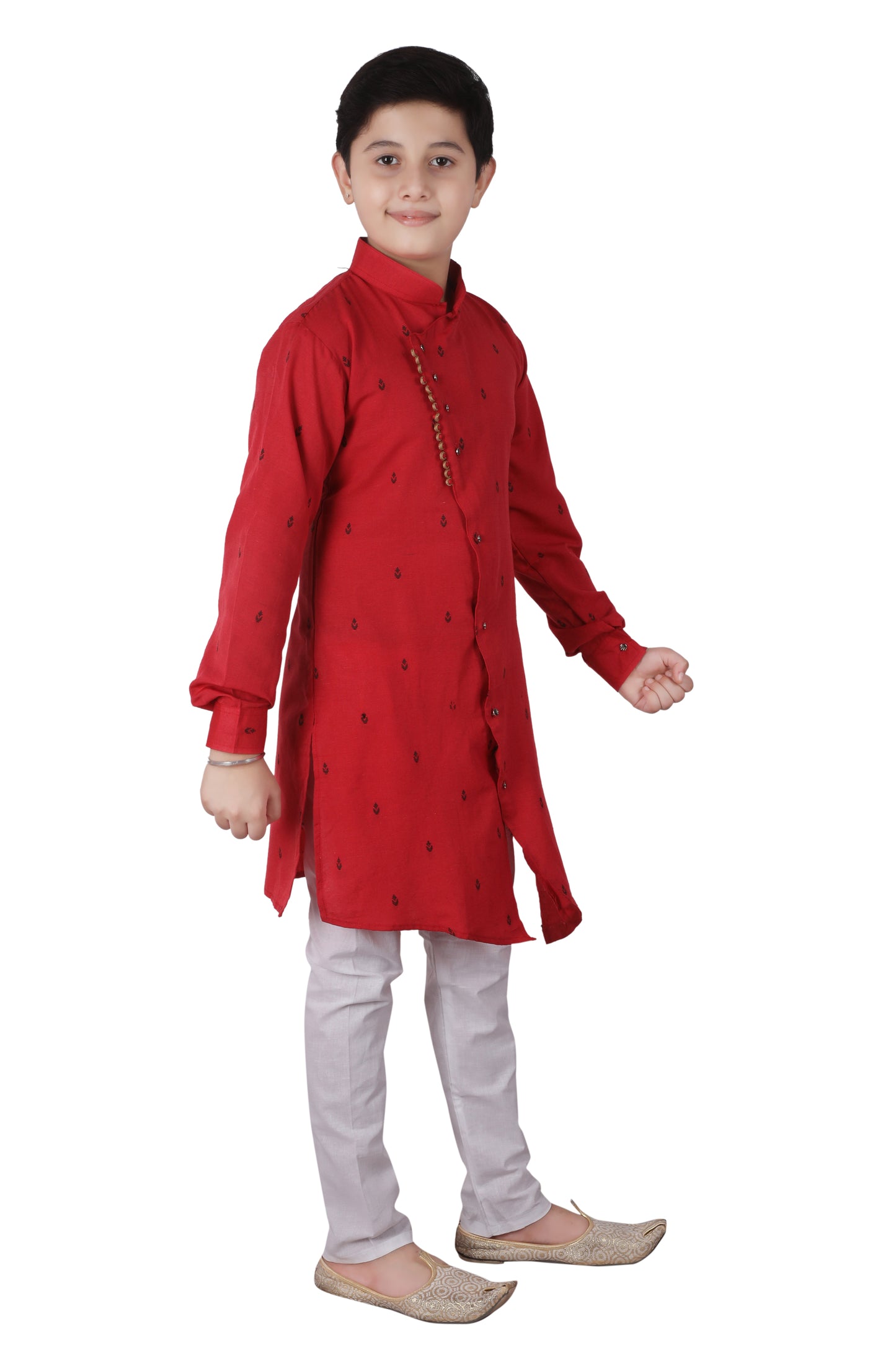 Pro Ethic Maroon Kurta Pajama For Boys - Cotton - 1 To 16 Y #S-142