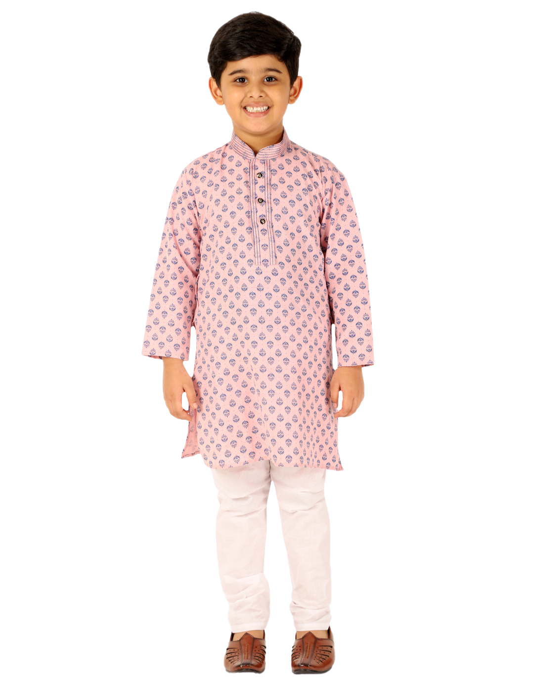 Pro Ethic Kurta Pajama For Boys Cotton Peach (S-167)