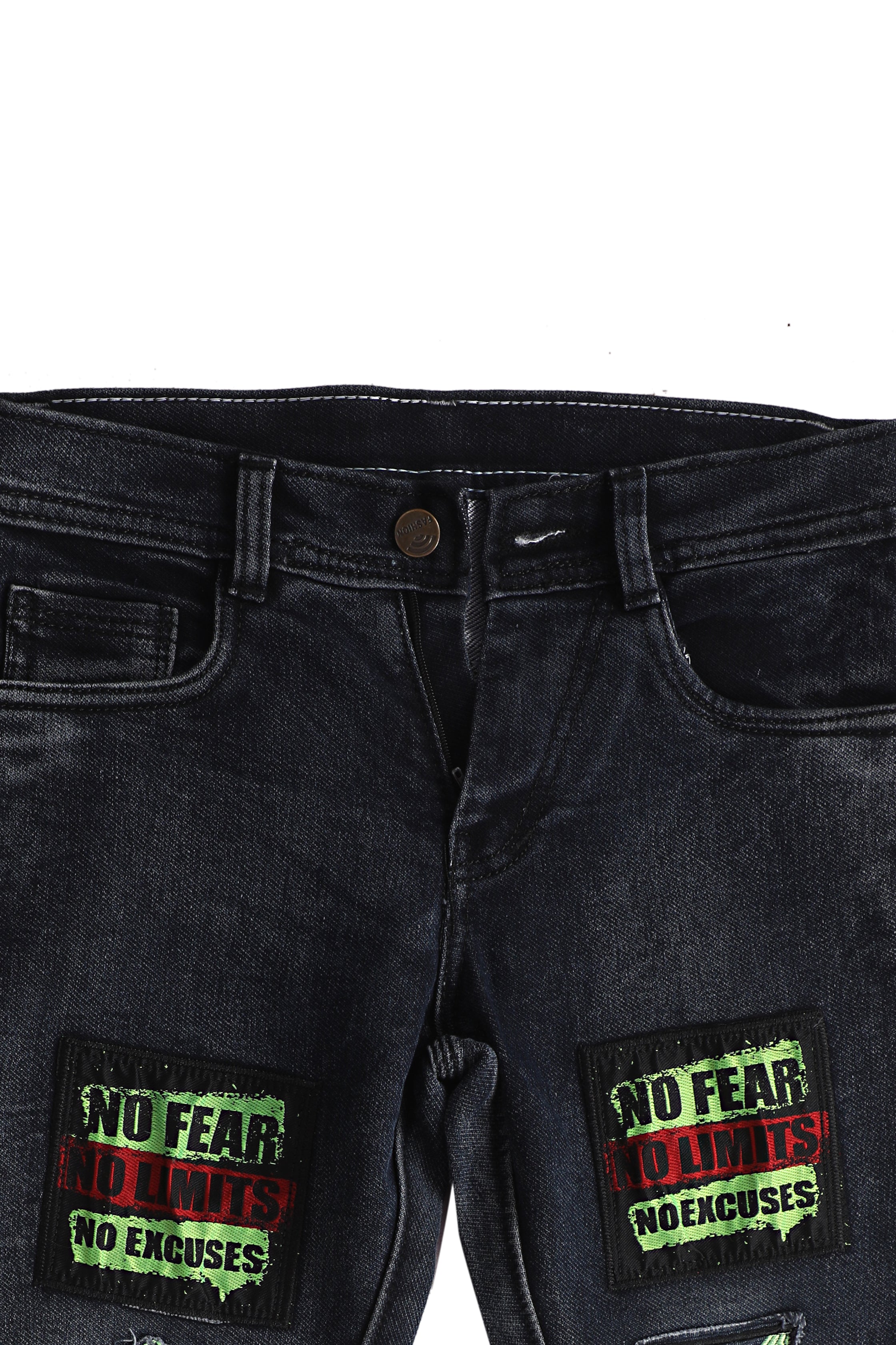 Pro Ethic Kid's jeans For Boys Black (J-108)