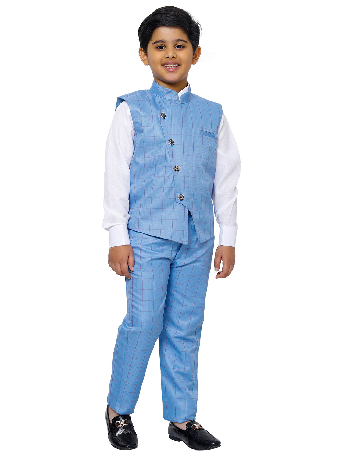 Pro Ethic Three Piece Suit For Boys Blue T-132