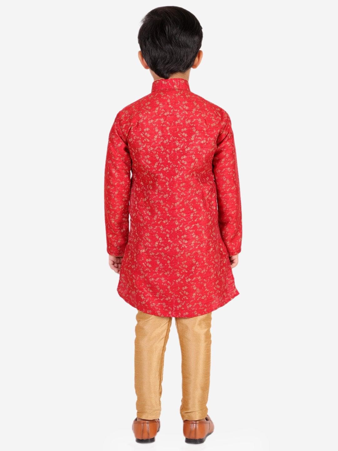 Pro Ethic Ethnic Wear Silk Kurta Pajama Set for Kids and Boys #S-117