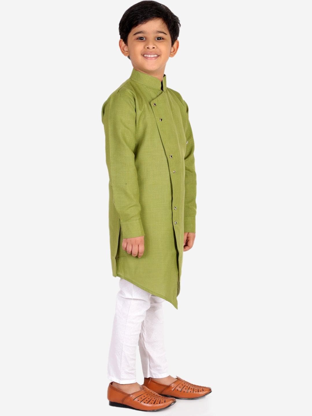 Pro Ethic Stylish Boys Kurta Pajama Set | Cotton | Kids Ethic Wear Kurta Set #S-109