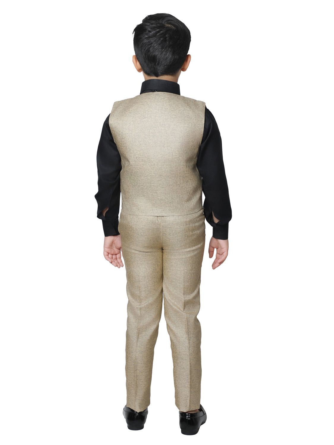 Pro Ethic Three Piece Suit For Boys Beige T-130