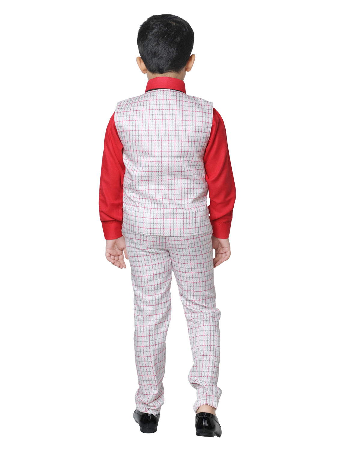 Pro Ethic Three Piece Suit For Boys Red T-129