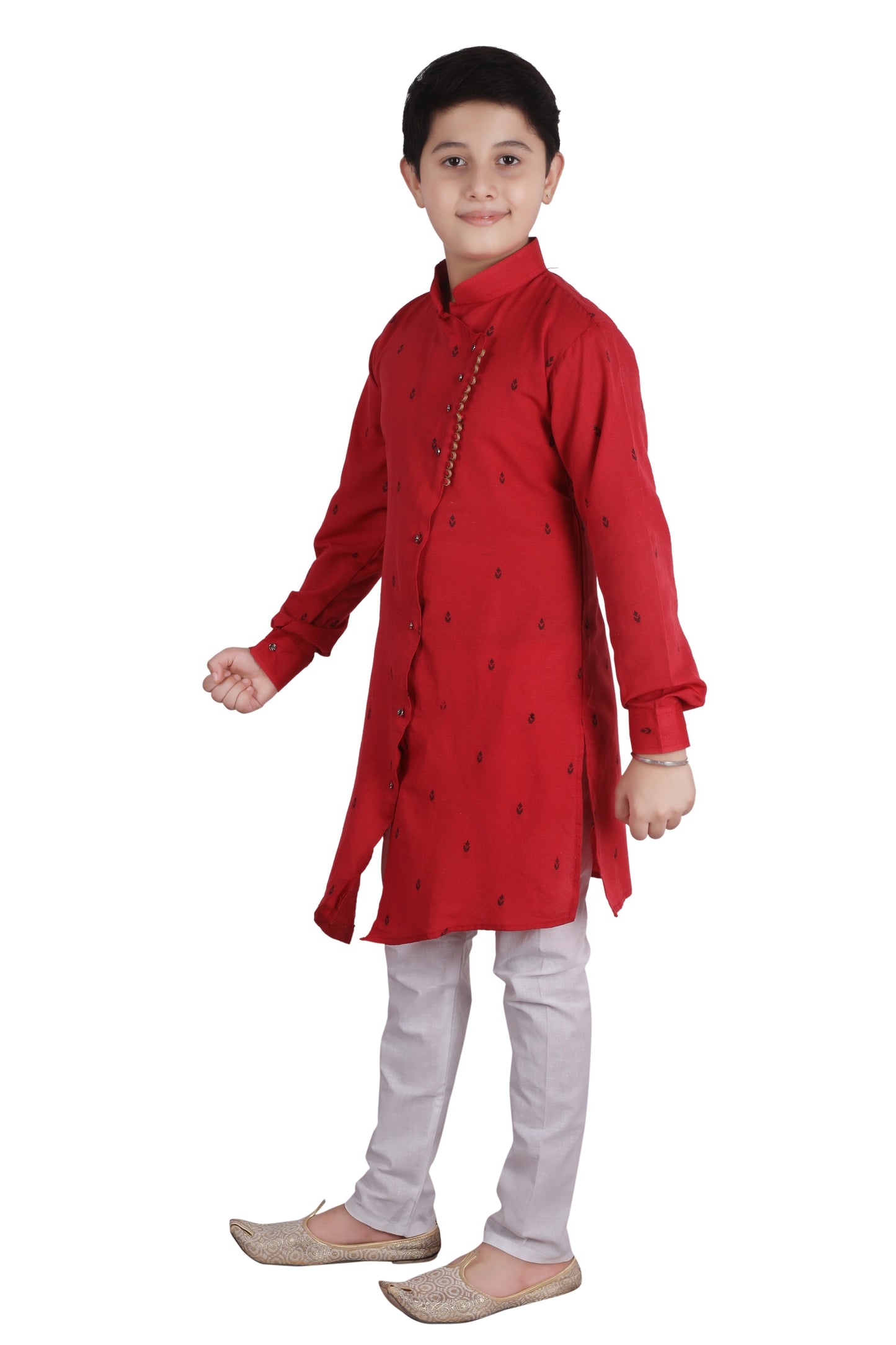 Pro Ethic Maroon Kurta Pajama For Boys - Cotton - 1 To 16 Y #S-142