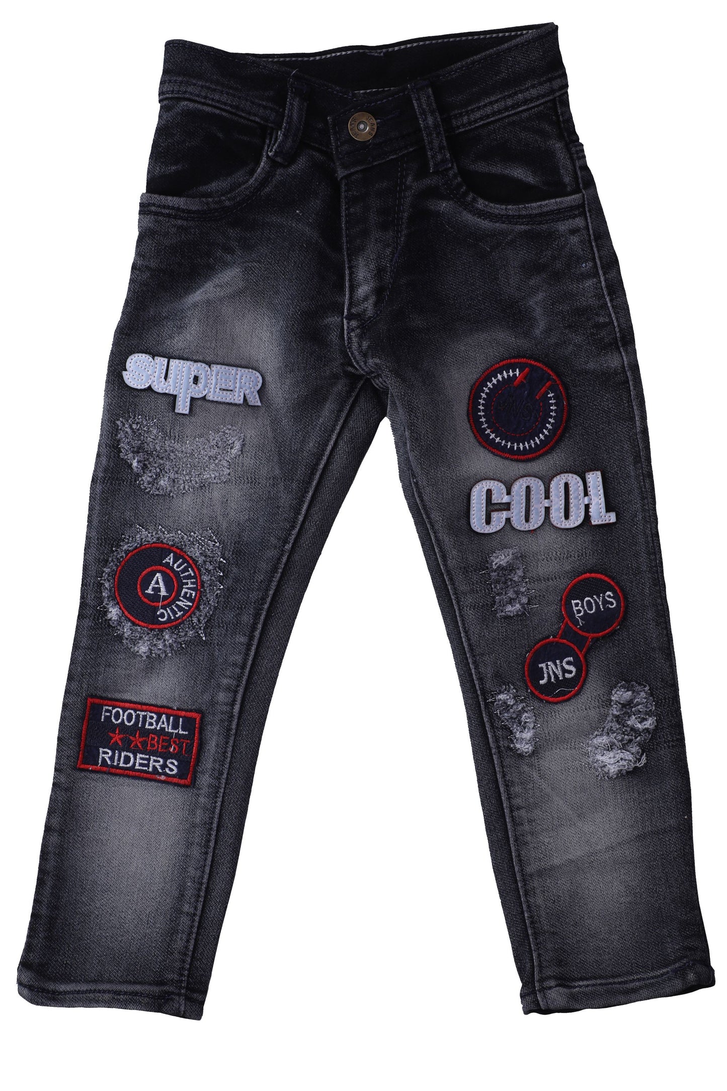 Pro Ethic Kid's jeans For Boys Black (J-102)