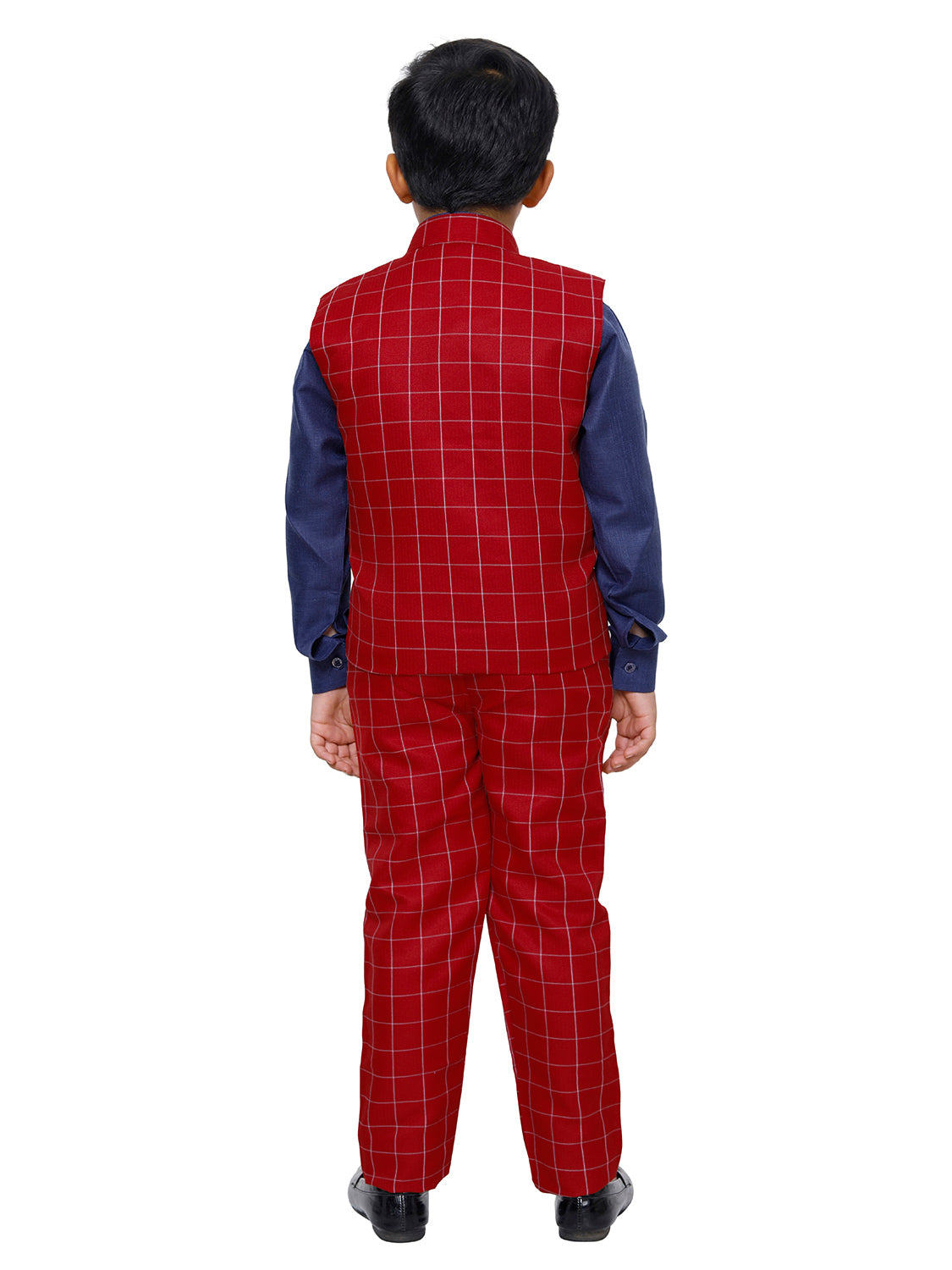 Pro Ethic Three Piece Suit For Boys Red T-132