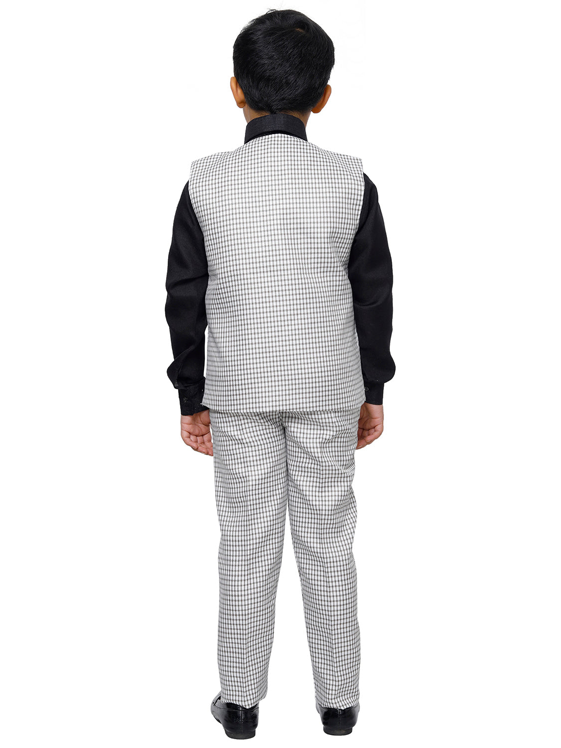 Pro Ethic Three Piece Suit For Boys Black T-131