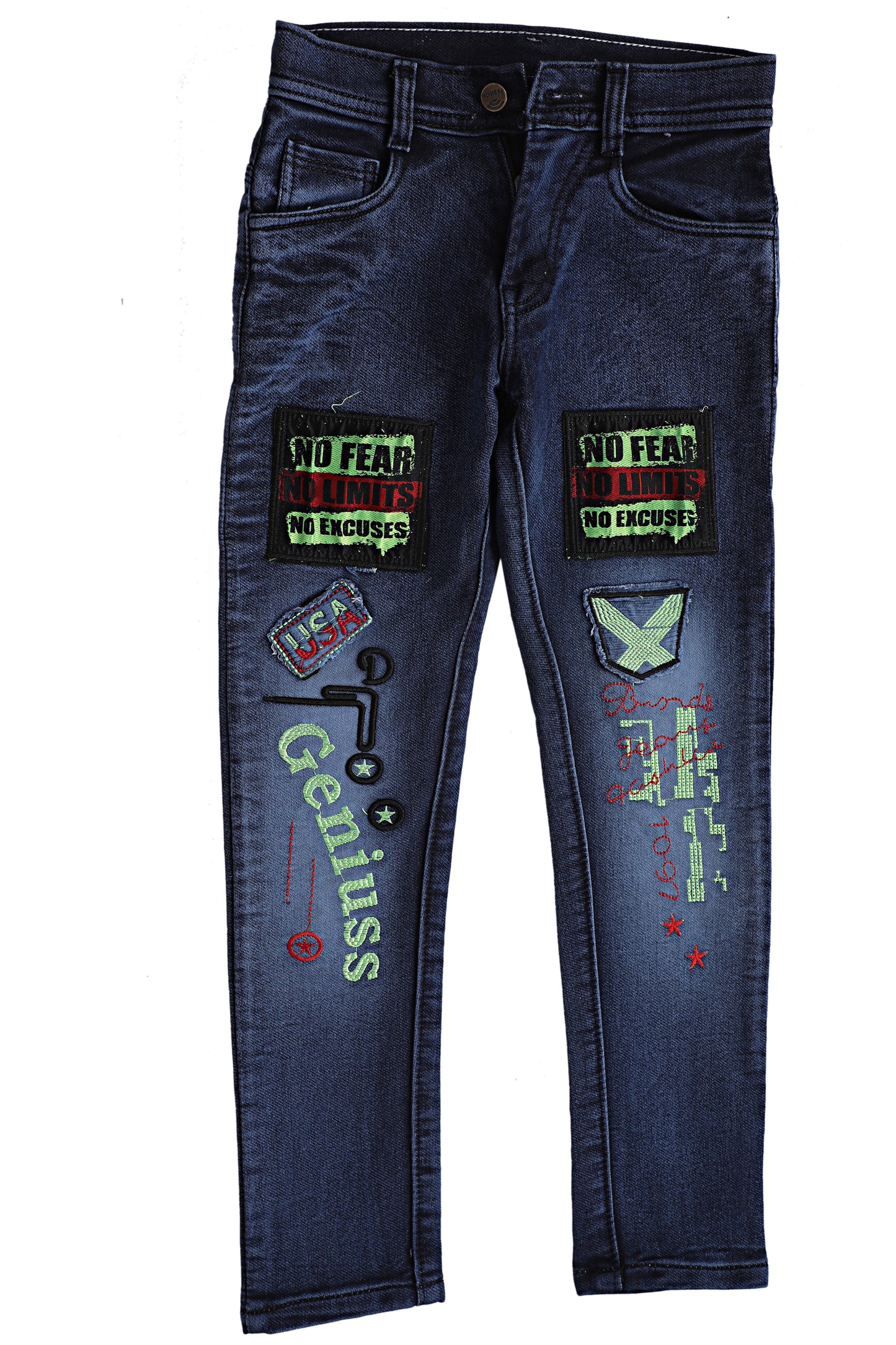 Pro Ethic Kid's jeans For Boys Dark Blue (J-108)