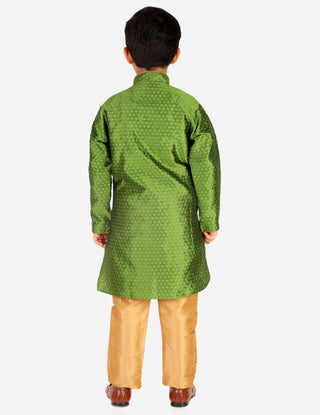 Pro Ethic Green Kurta Pajama For Boys - Cotton - 1 To 16 Y #S-129