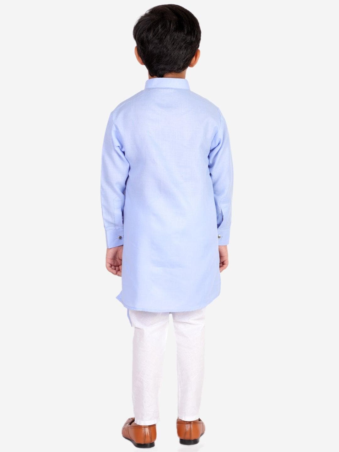 Pro Ethic Stylish Boys Kurta Pajama Set | Cotton | Kids Ethic Wear Kurta Set #S-109