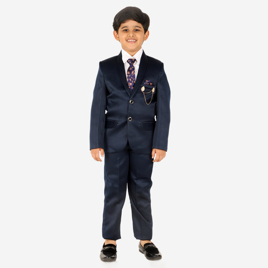 Pro Ethic Five Piece Suit For Boys Navy Blue T-128