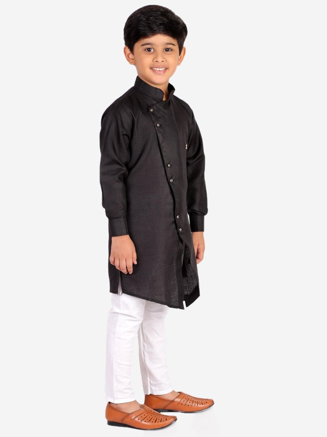 Pro Ethic Stylish Boys Kurta Pajama Set | Cotton | Kids Ethic Wear Kurta Set #S-109