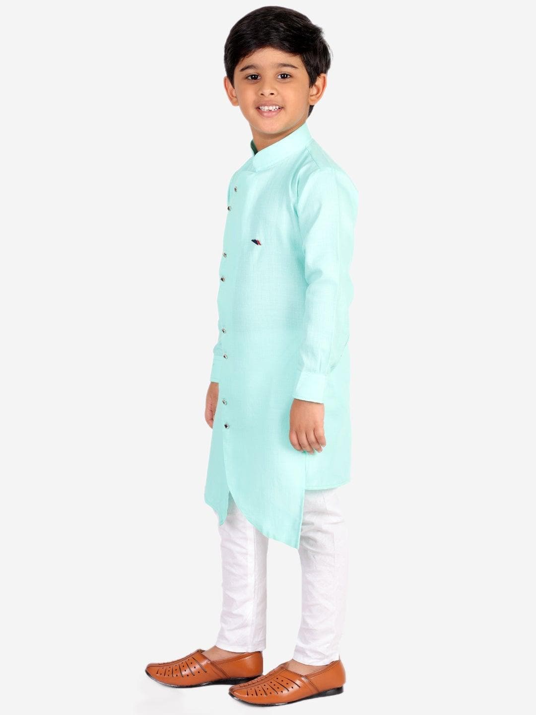 Pro Ethic Stylish Boys Kurta Pajama Set | Cotton | Kids Ethic Wear Kurta Set #S-109