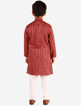 kids kurta pajama for boys 1 to 16 years red