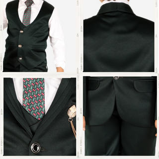 Pro Ethic Five Piece Suit For Boys Dark Green T-128