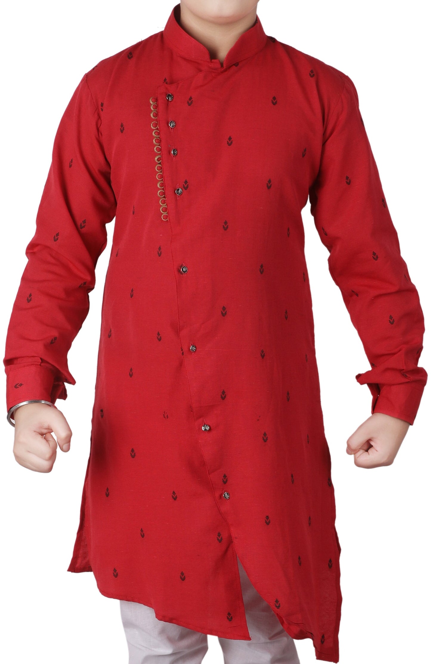 Pro Ethic Maroon Kurta Pajama For Boys - Cotton - 1 To 16 Y #S-142