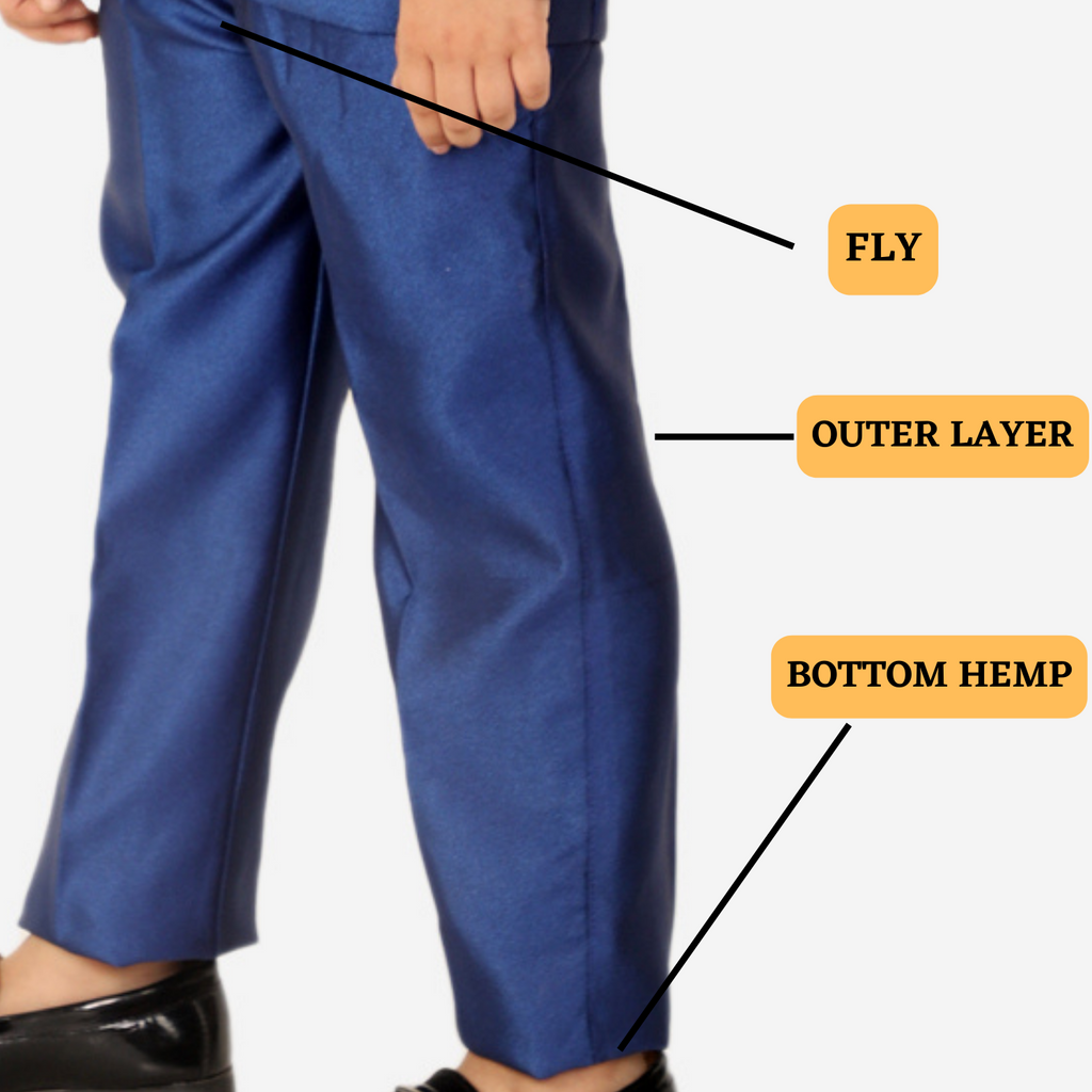 Pro Ethic Five Piece Suit For Boys Royal Blue T-127