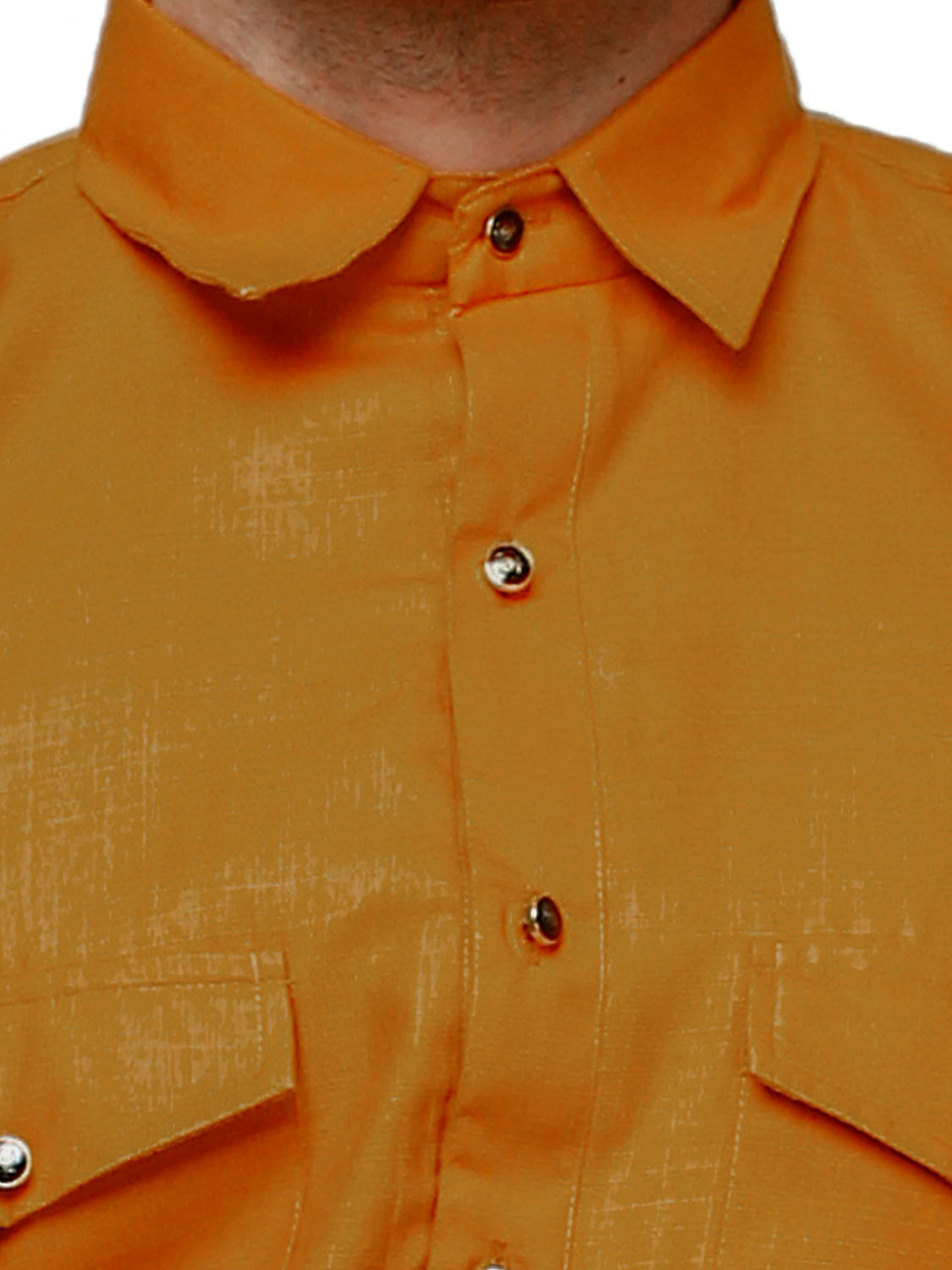 Pro Ethic Men's Pathani Kurta pajama set - Solid | Cotton | Mustard | (A-116)