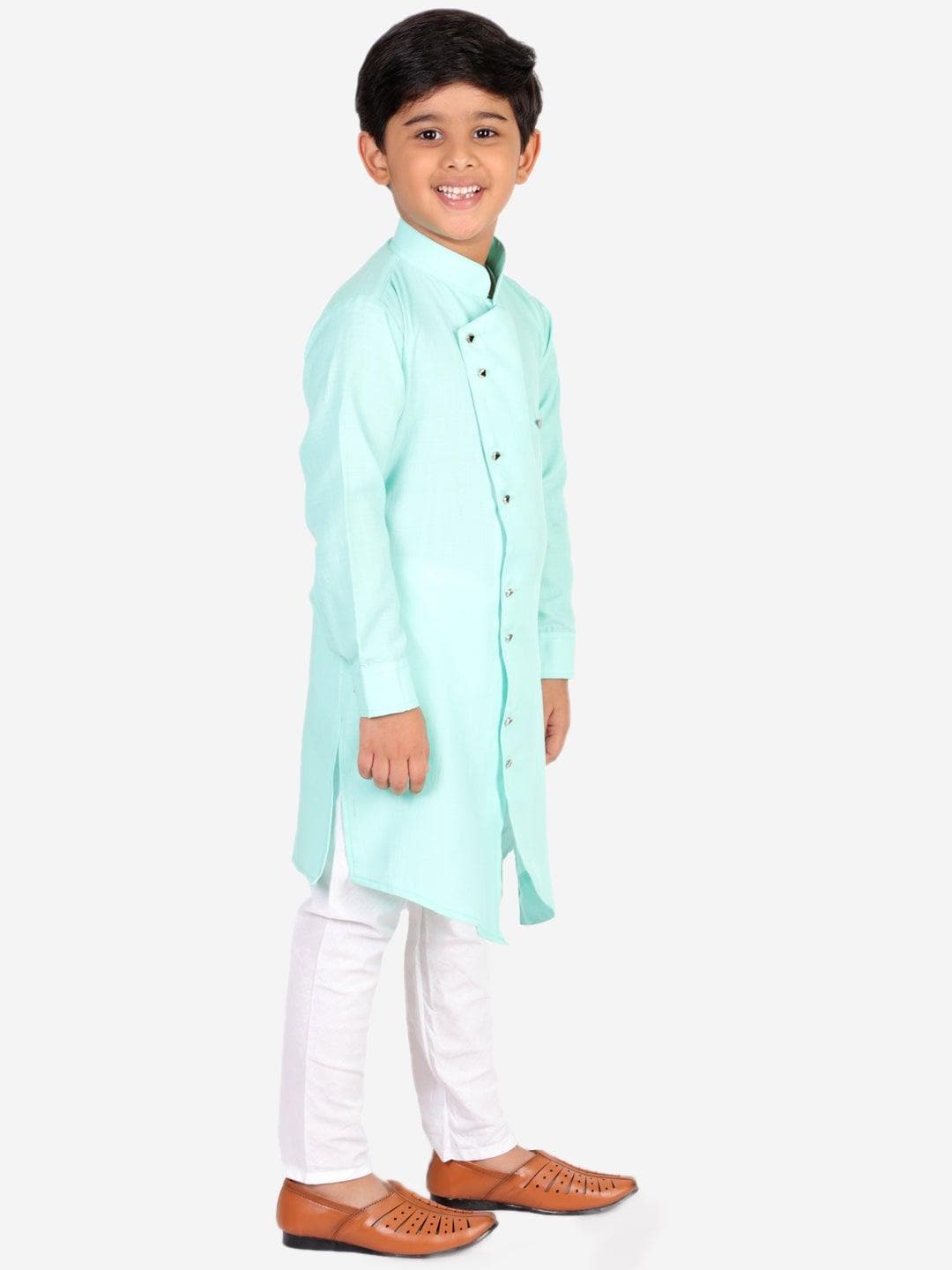 Pro Ethic Stylish Boys Kurta Pajama Set | Cotton | Kids Ethic Wear Kurta Set #S-109