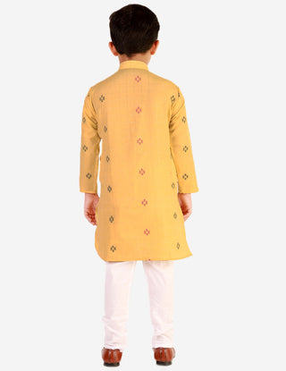 kids kurta pajama for boys 1 to 16 years yellow