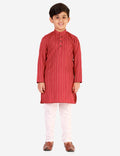 kids kurta pajama for boys 1 to 16 years Red 