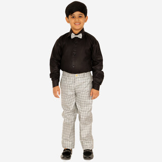 Pro Ethic Three Piece Suit For Boys Grey T-125