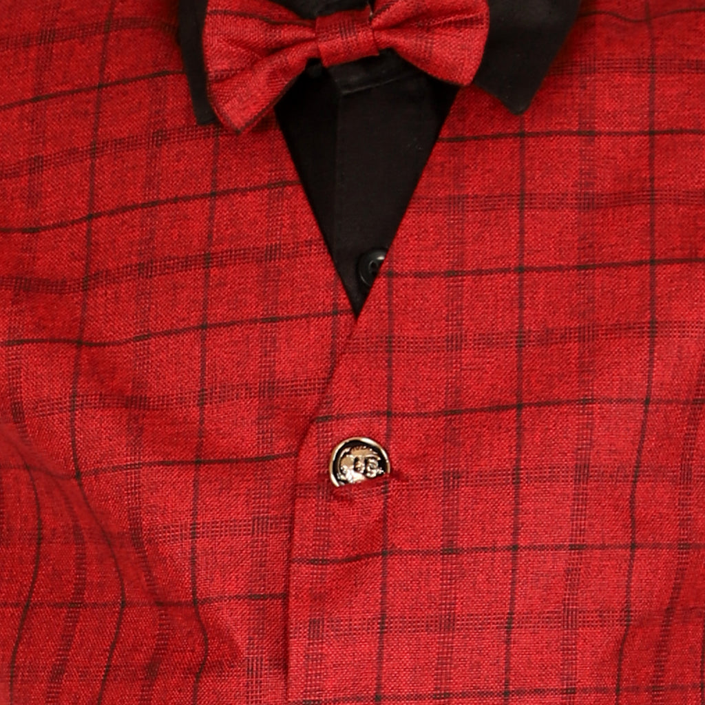 Pro Ethic Three Piece Suit For Boys Red T-125