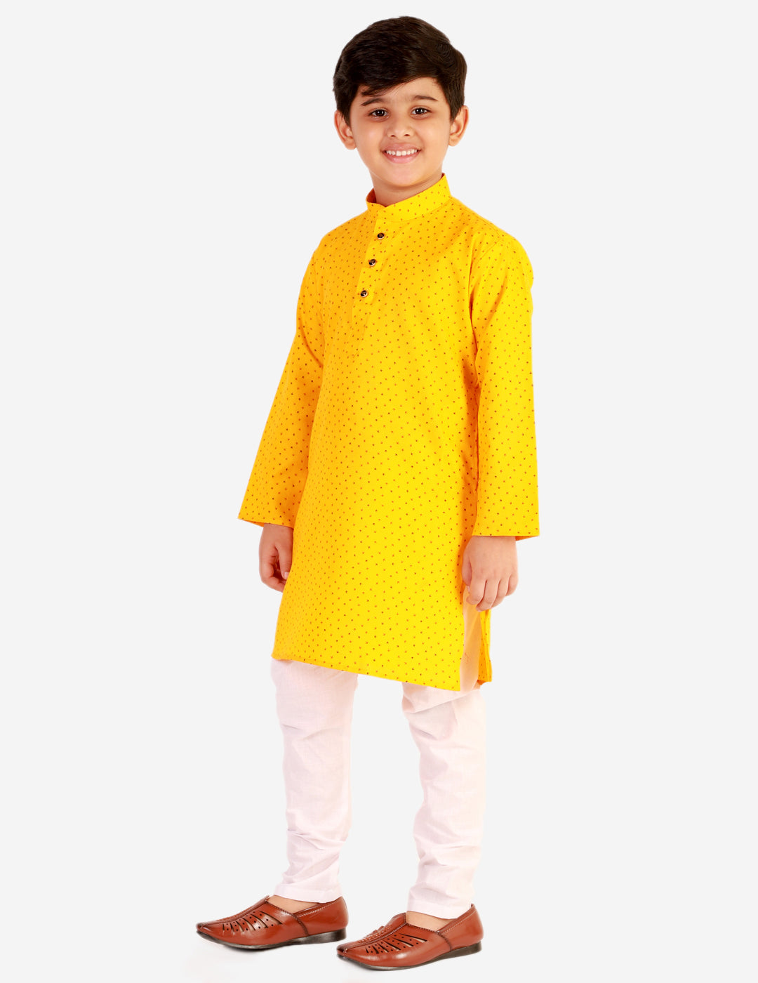 kids kurta pajama for boys 1 to 16 years yellow