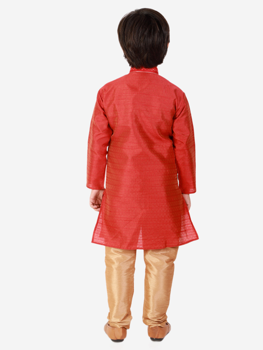 kurta pajama for boys red color