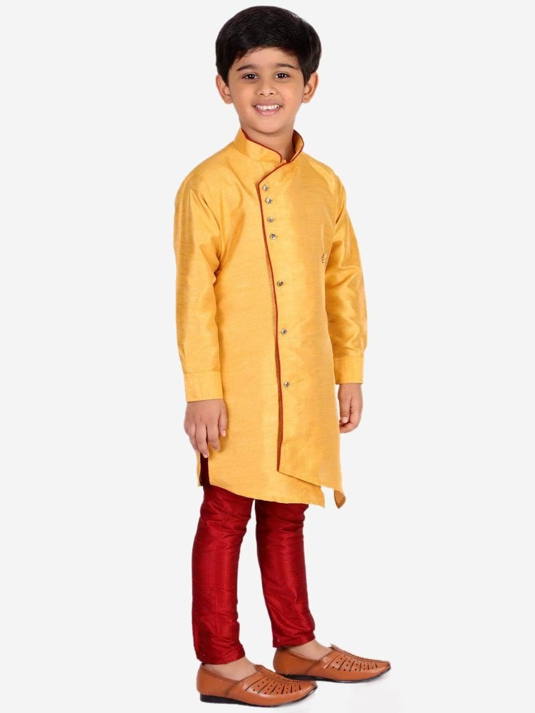 Pro Ethic Boy's Kurta Pajama For Kids, Silk #S-138