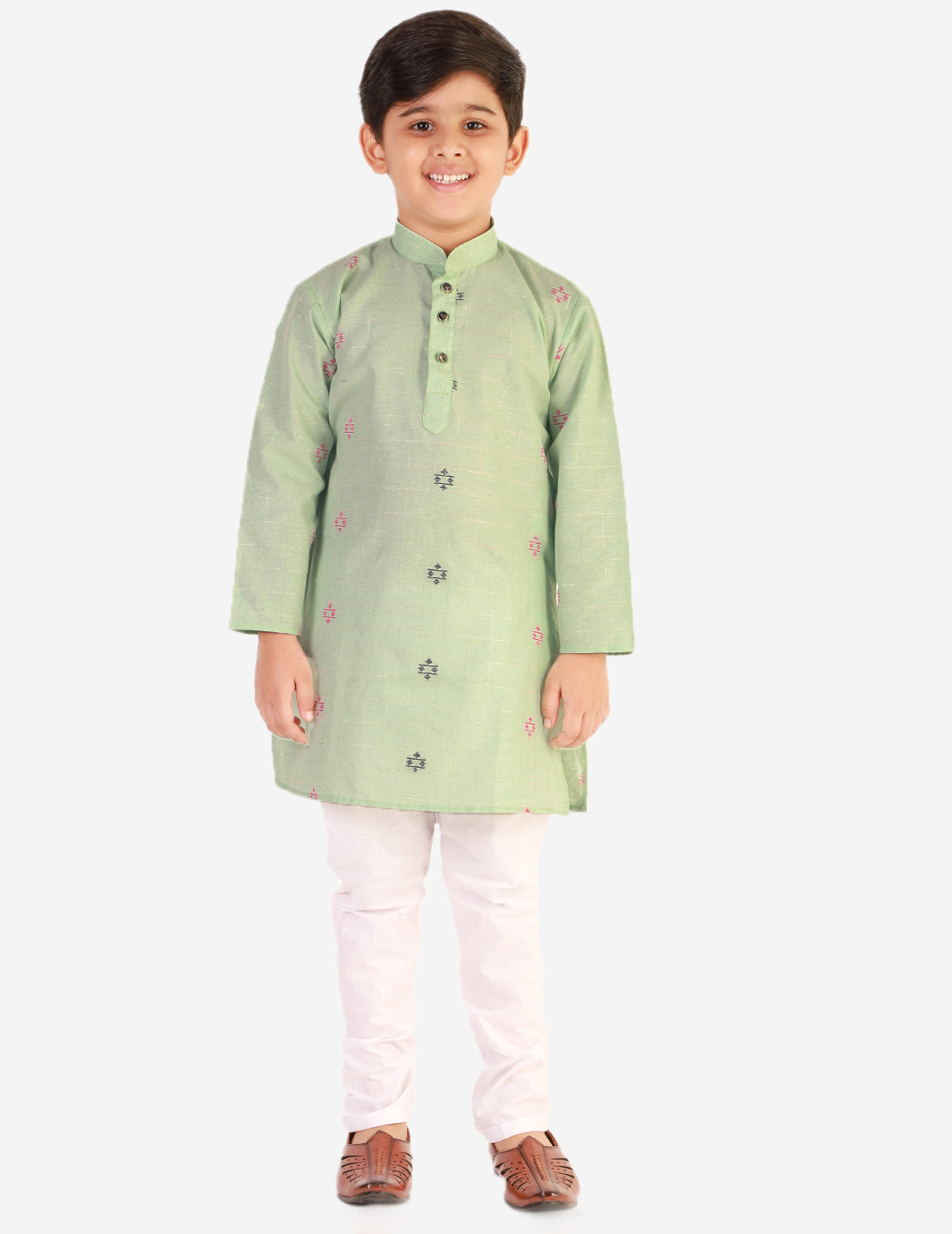 kids kurta pajama for boys 1 to 16 years Green