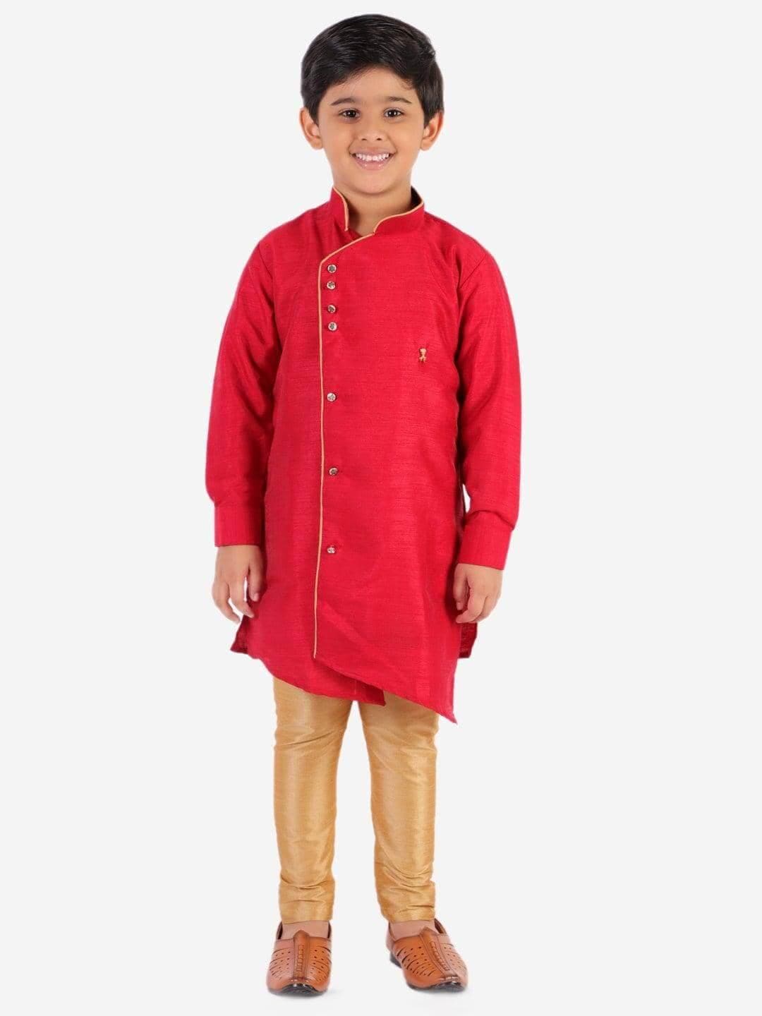 Pro Ethic Boy's Kurta Pajama For Kids, Silk #S-138