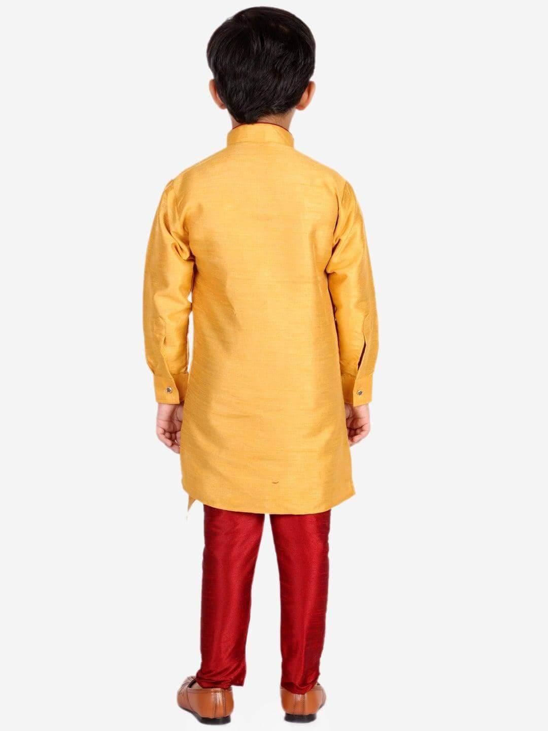 Pro Ethic Boy's Kurta Pajama For Kids, Silk #S-138