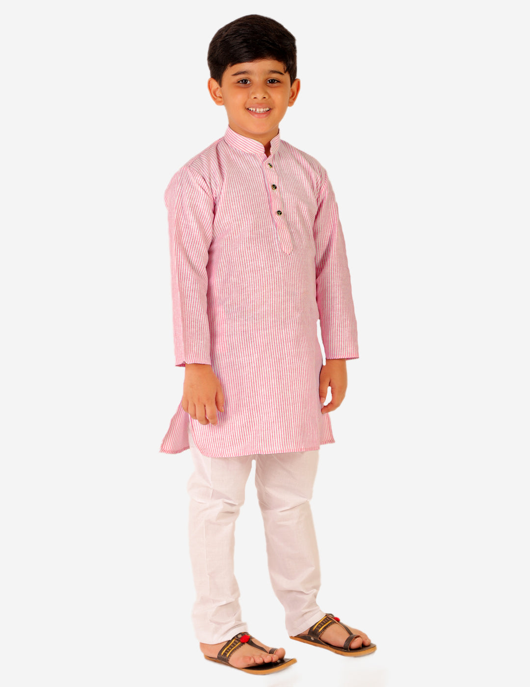 Pro Ethic Kurta Pajama For Boys 1 To 16 Years | Cotton | Self Design | Pink (S-186)