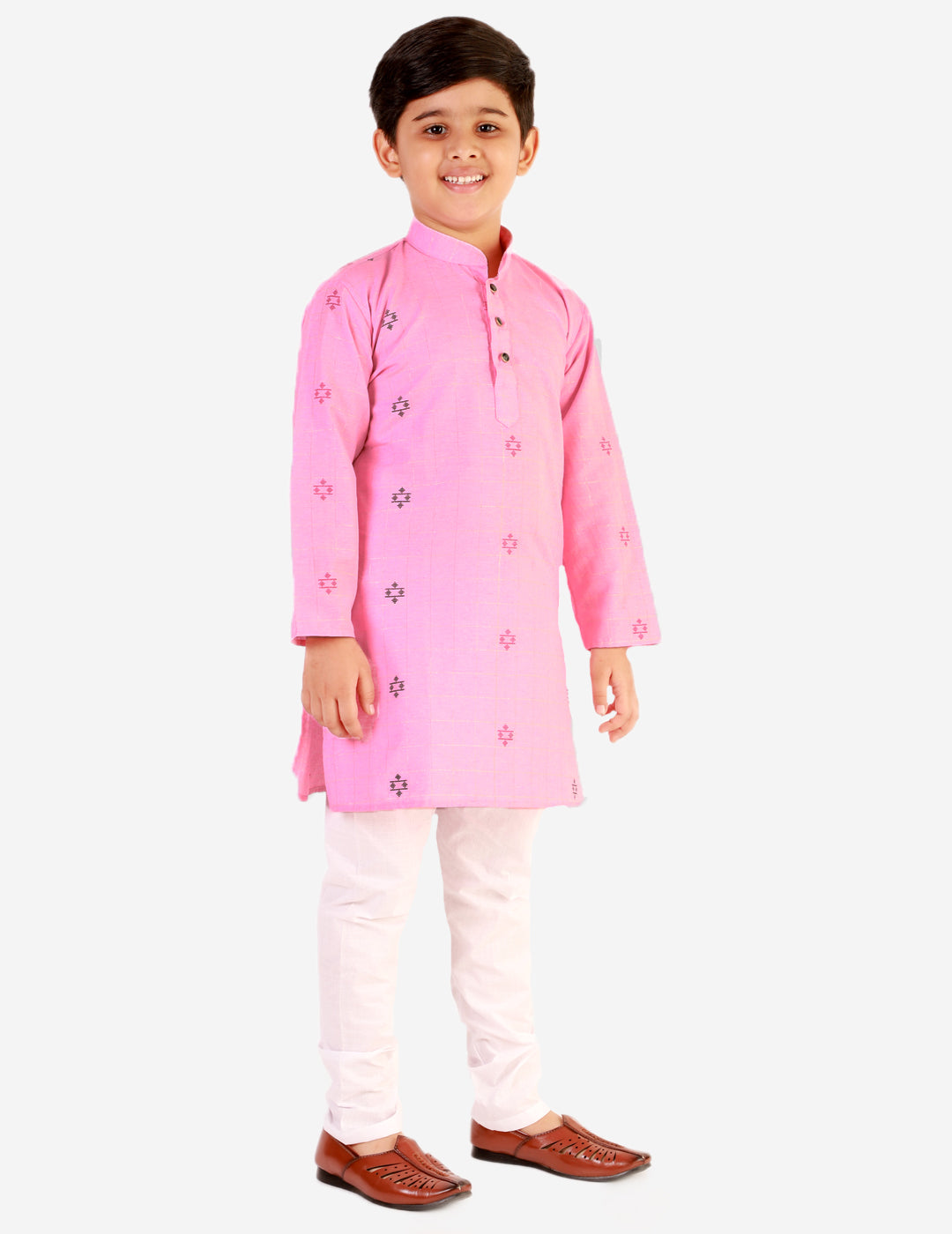 kids kurta pajama for boys 1 to 16 years pink